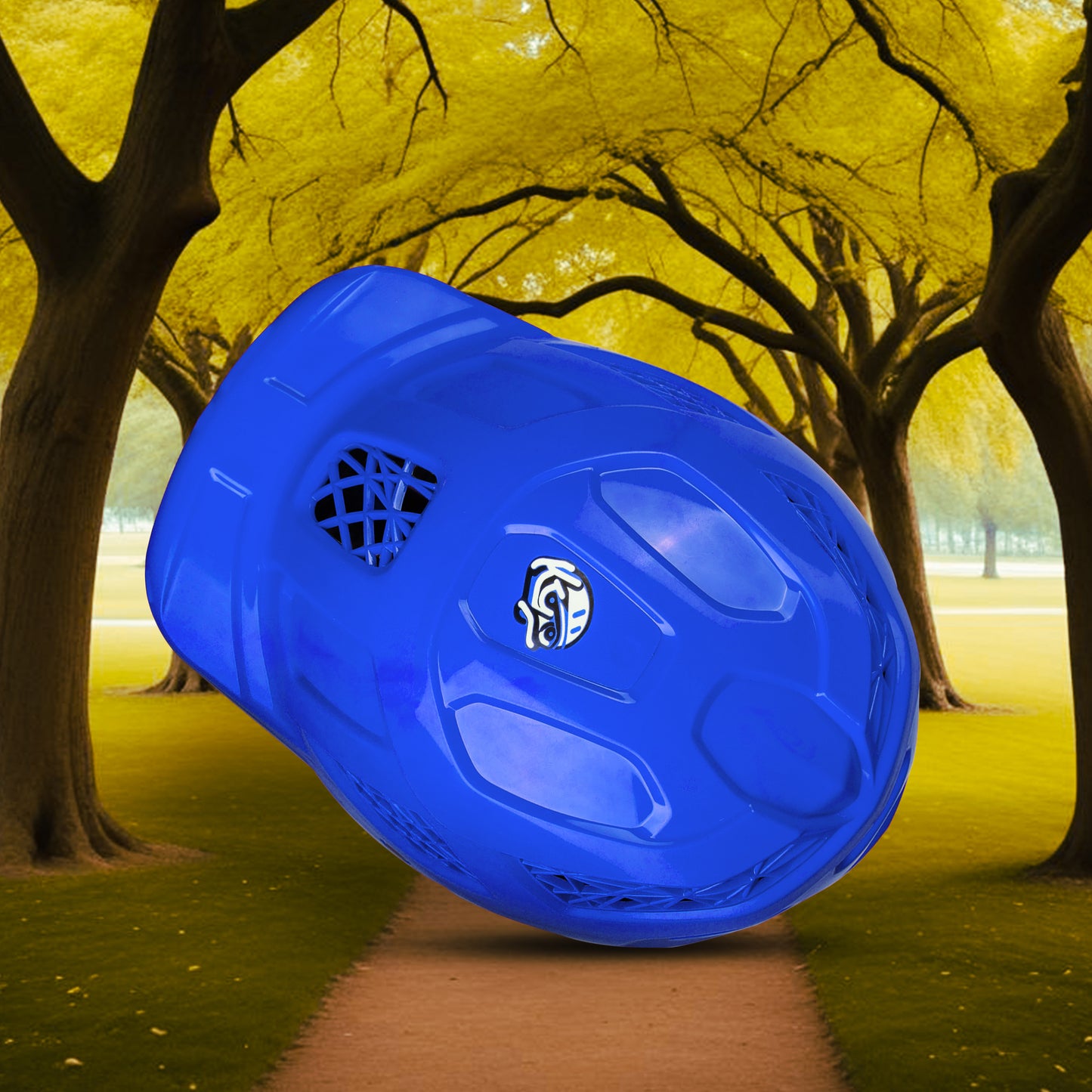 Koko Dragon Kids Skating & Cycling Helmet | Protective Gear for Boys & Girls (Blue)
