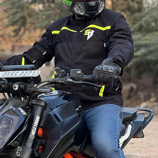 Steelbird Zojila Riding Jacket with Impact Protection and Abrasion Resistance.