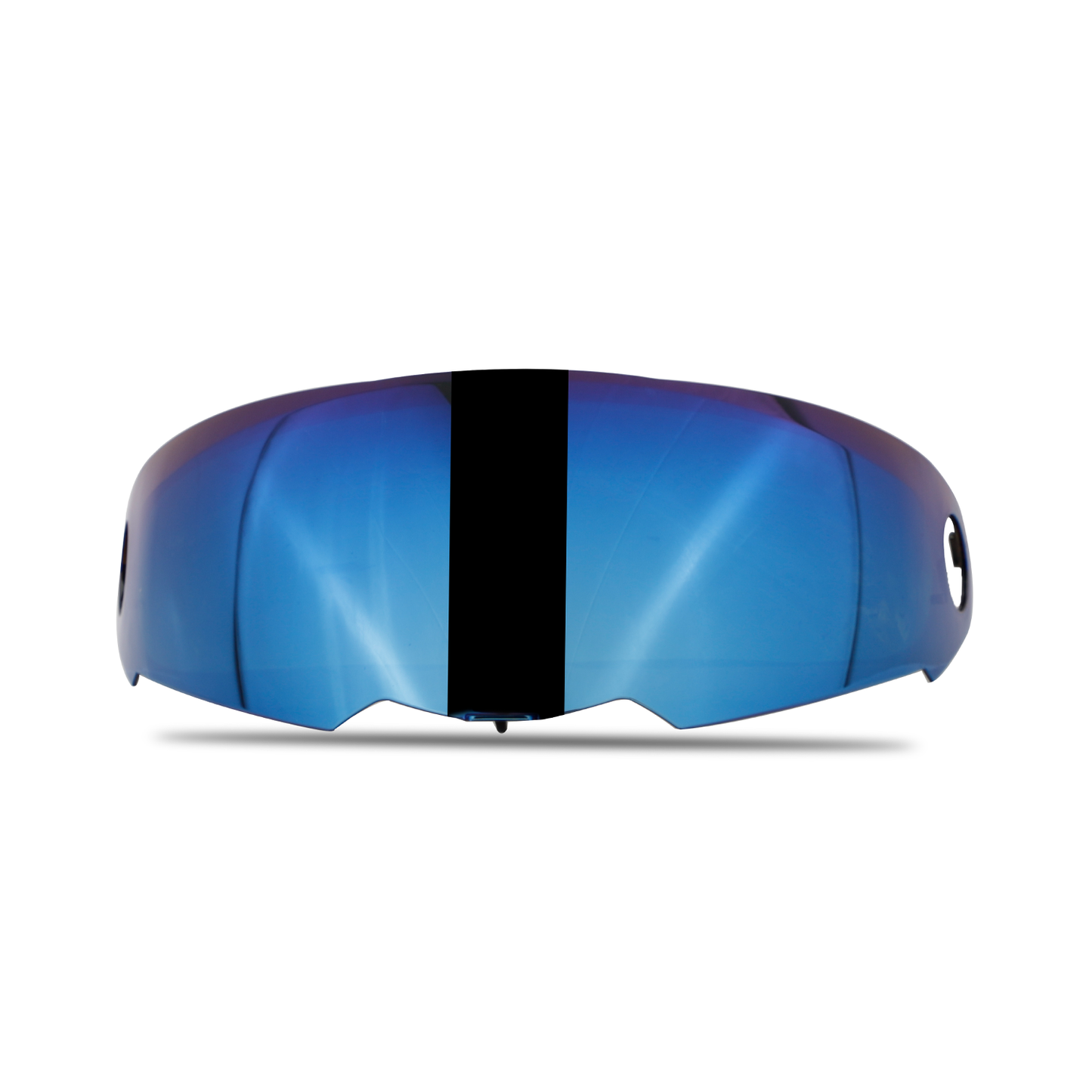 Steelbird SBA-1 Helmet Visor Compatible for All SBA-1 Model Helmets (Chrome Blue )