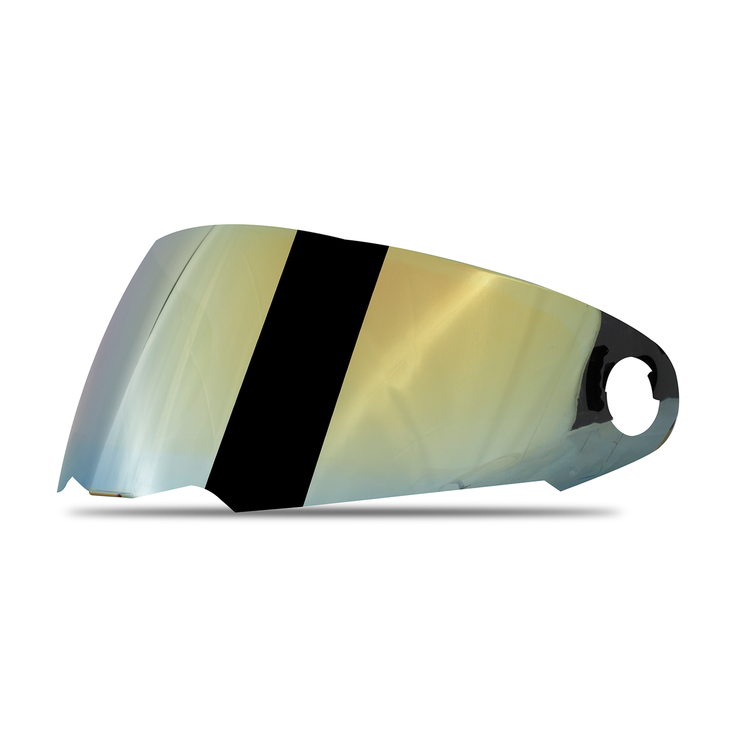 Steelbird SBA-1 Helmet Visor Compatible for All SBA-1 Model Helmets Chrome Gold Visor.