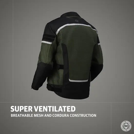 WINDFARER V2 RIDING JACKET - GREEN