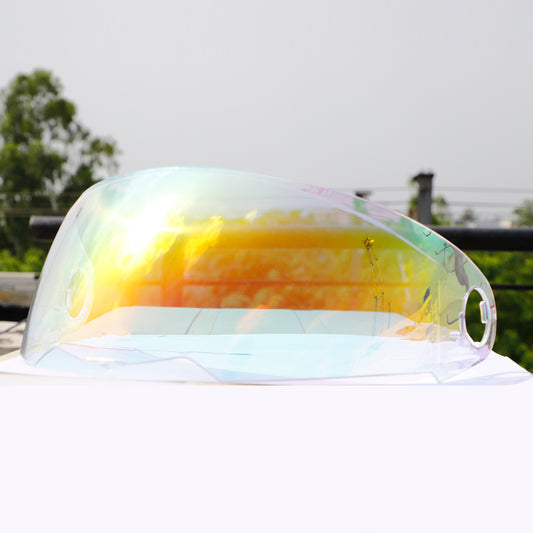 Steelbird SBA-1 Helmet Visor Compatible for All SBA-1 Model Helmets Night Vision Gold Visor.