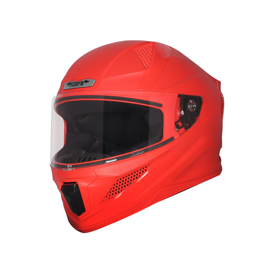 Steelbird SBH-25 Rudra ISI Certified Full Face Helmet for Men and Women Motorbike Helmet  (Dashing Red)