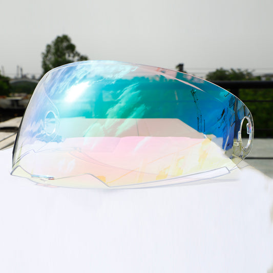 Steelbird SBA-1 Helmet Visor Compatible for All SBA-1 Model Helmets Night Vision Green Visor.