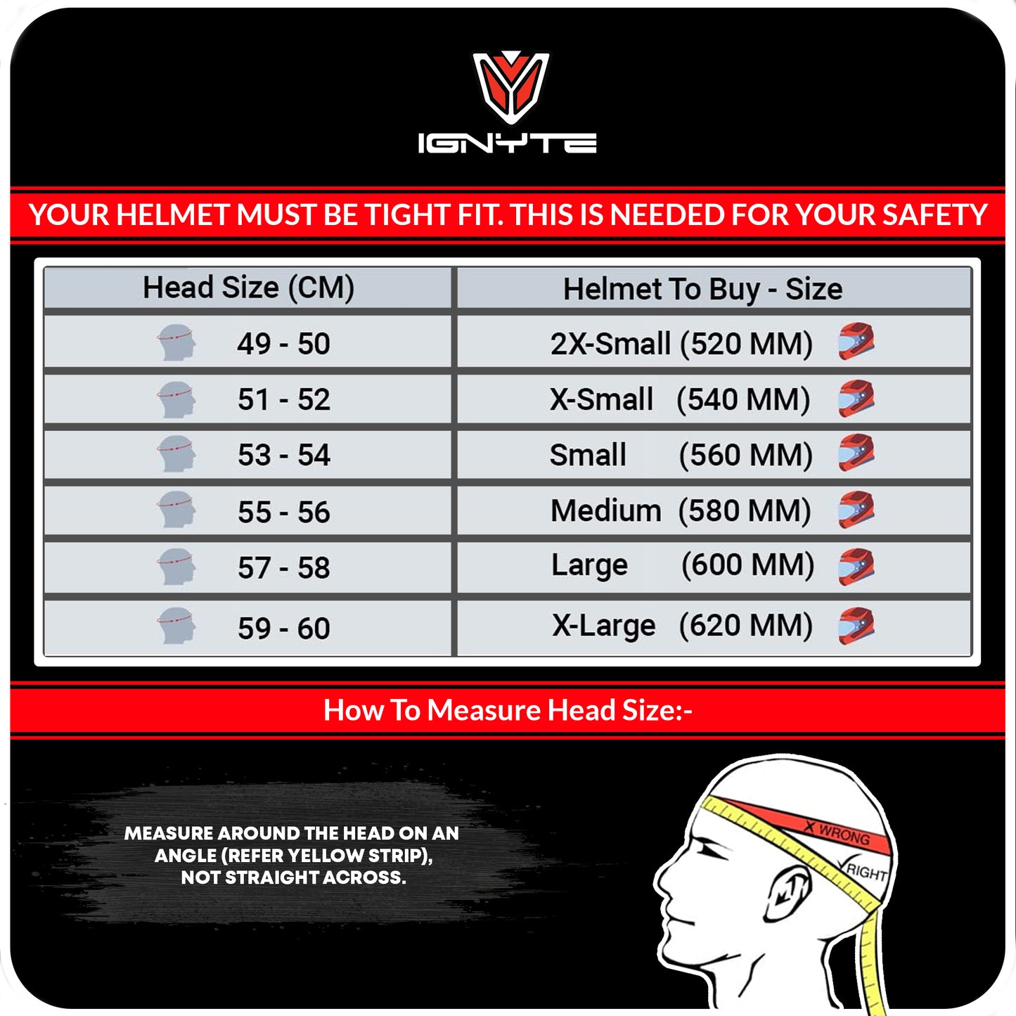 Ignyte IGN-4 ISI/DOT Certified Full Face Helmet with Outer Anti-Fog Clear Visor and Inner Smoke Sun Shield (Matt Midnight Black)