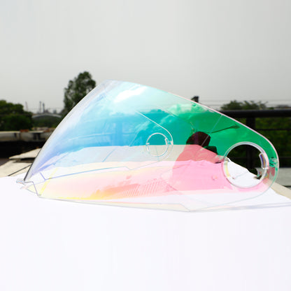 Steelbird SBA-1 Helmet Visor Compatible for All SBA-1 Model Helmets Night Vision Green Visor.