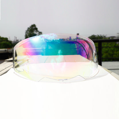Steelbird SBA-1 Helmet Visor Compatible for All SBA-1 Model Helmets Night Vision Rainbow Visor.