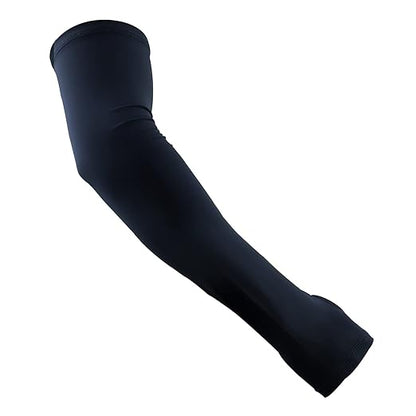 Steelbird Lycra Soft Universal & Unisex Arm Sleeves for Sports, Running, Cricket, Bike Riding, Cycling, Basketball & Breathable.
