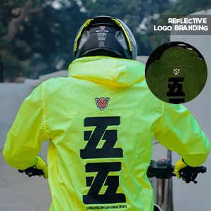 Ignyte Rain Jacket 100% Waterproof Polyester Rain Jacket For Men, Adjustable Hood and Storage Bag