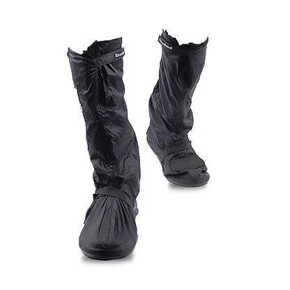 Steelbird Shoe Covers for Rider/Biker Boots with Reflective Piping | Waterproof Rain Shoes Covers Thicker Scootor Non-slip Boots Covers