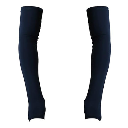 Steelbird Lycra Soft Universal & Unisex Arm Sleeves for Sports, Running, Cricket, Bike Riding, Cycling, Basketball & Breathable.