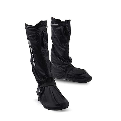 Steelbird Shoe Covers for Rider/Biker Boots with Reflective Piping | Waterproof Rain Shoes Covers Thicker Scootor Non-slip Boots Covers