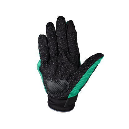 Steelbird Polyester Full Finger Bike Riding Gloves With Touch Screen Sensitivity At Thumb & Index Finger, Protective Off-Road Motorbike Racing.