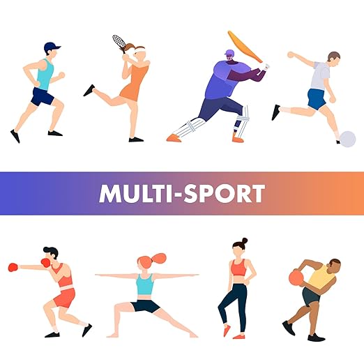 Steelbird Lycra Soft Universal & Unisex Arm Sleeves for Sports, Running, Cricket, Bike Riding, Cycling, Basketball & Breathable.