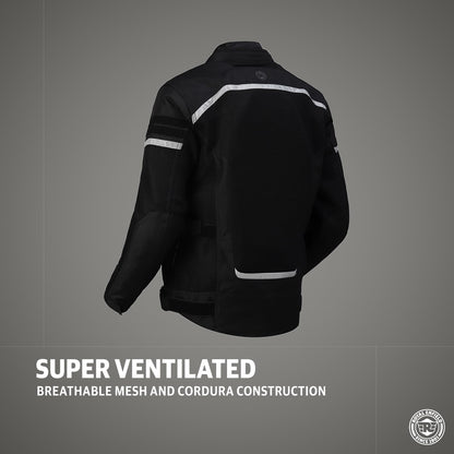 WINDFARER V2 RIDING JACKET - BLACK