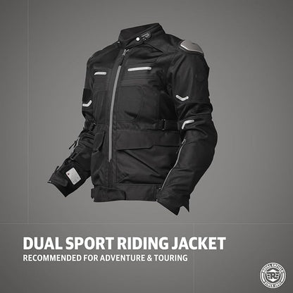 CROSSROADER RIDING JACKET - BLACK
