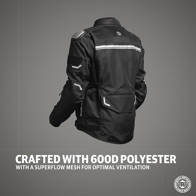 CROSSROADER RIDING JACKET - BLACK