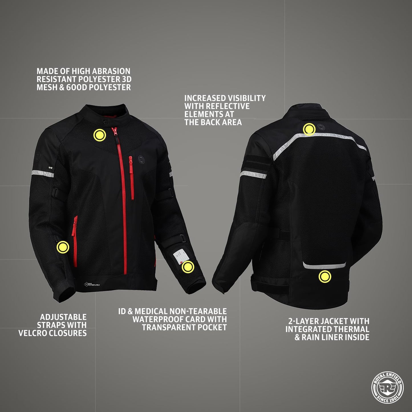 WINDFARER V2 RIDING JACKET - BLACK