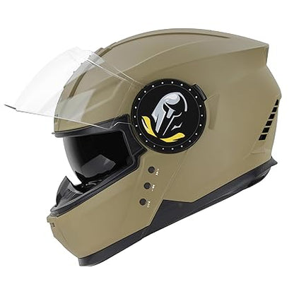 Steelbird Bluetooth Full Face ISI Certified Helmet for Men with Inner Smoke Sun Shield | SBH-40 7Wings .