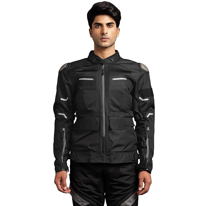 CROSSROADER RIDING JACKET - BLACK