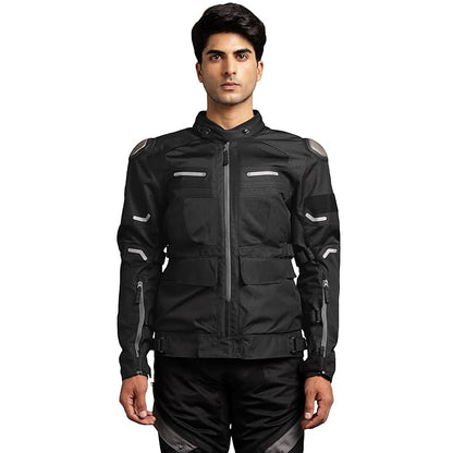 CROSSROADER RIDING JACKET - BLACK