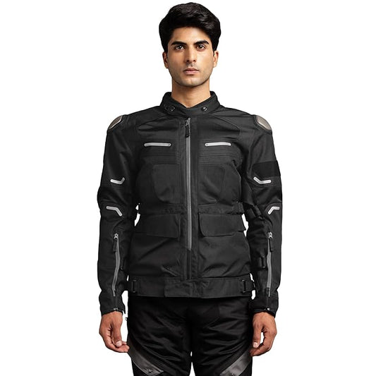 CROSSROADER RIDING JACKET - BLACK