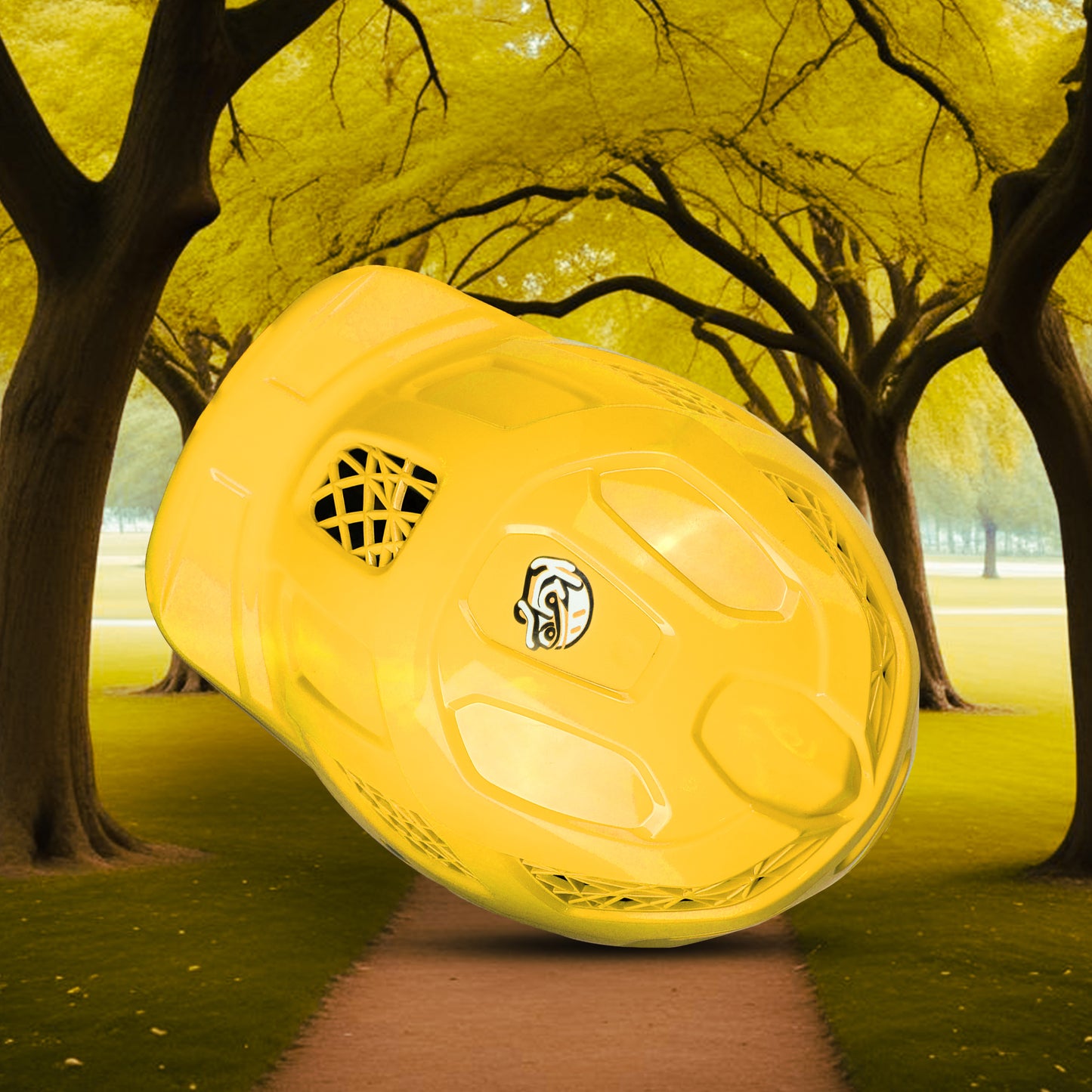 Koko Dragon Kids Skating & Cycling Helmet | Protective Gear for Boys & Girls (Yellow).