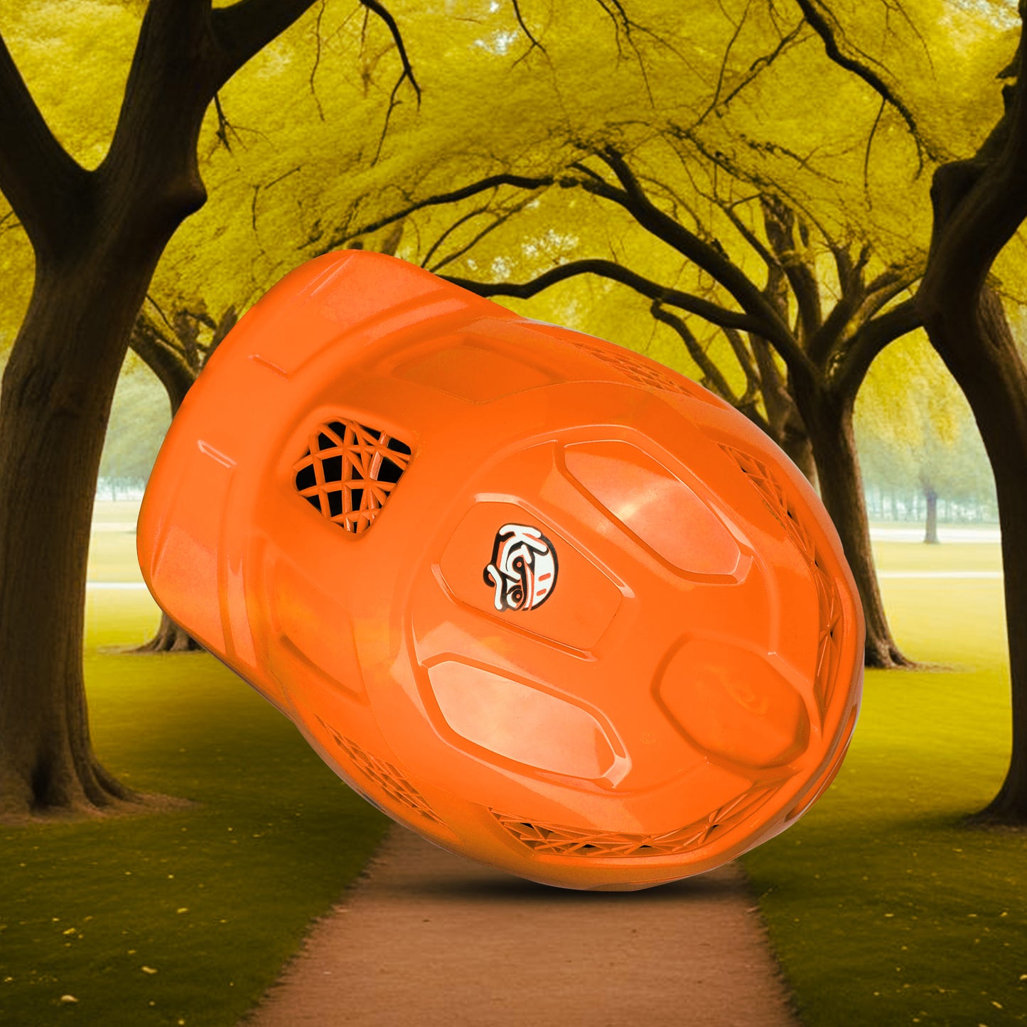Koko Dragon Kids Skating & Cycling Helmet | Protective Gear for Boys & Girls (Orange).