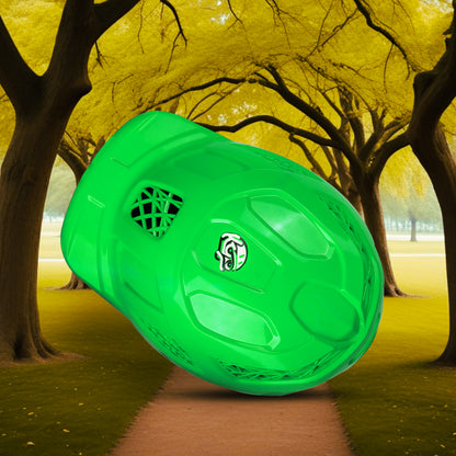 Koko Dragon Kids Skating & Cycling Helmet | Protective Gear for Boys & Girls (Green).