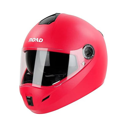 Steelbird SBH-34 Rox Road ISI Certified Full Face Helmet with Inner Smoke Sun Shield and Outer Clear Visor