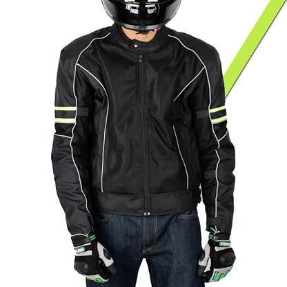 Steelbird Khardungla Riding Jacket with Impact Protection and Abrasion Resistance Removable CE Level 2 Protector .