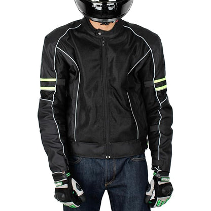 Steelbird Khardungla Riding Jacket with Impact Protection and Abrasion Resistance Removable CE Level 2 Protector .