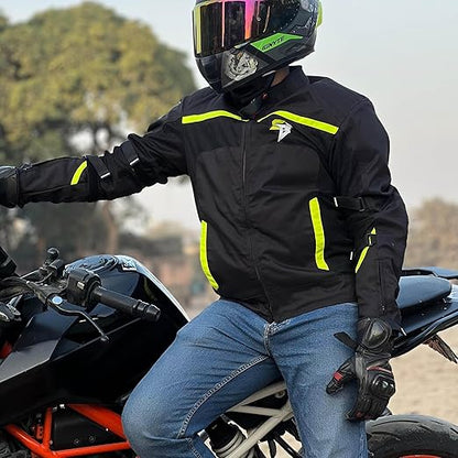 Steelbird Zojila Riding Jacket with Impact Protection and Abrasion Resistance.