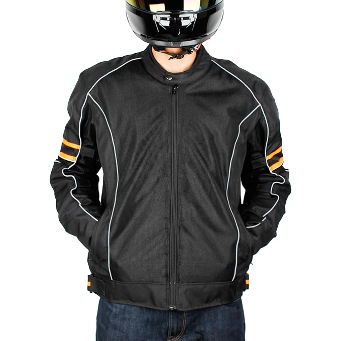 Steelbird Khardungla Riding Jacket with Impact Protection and Abrasion Resistance Removable CE Level 2 Protector