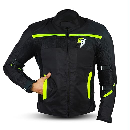 Steelbird Zojila Riding Jacket with Impact Protection and Abrasion Resistance.
