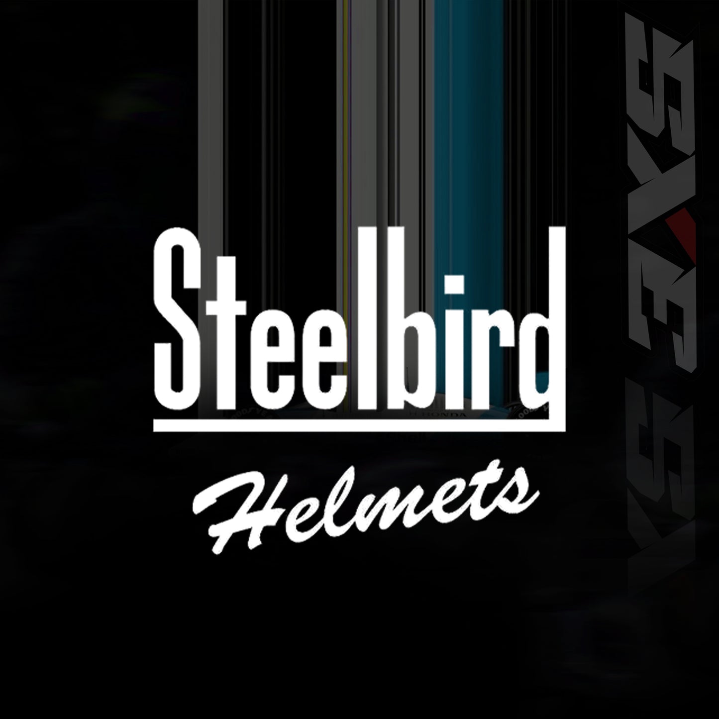 Steelbird SBH-61 SXE X2 Pinlock ISI and Dot Certified Full Face Helmet for Men and with Inner Silver Sunshield (Glossy Black Cyan Green with Smoke Visor)