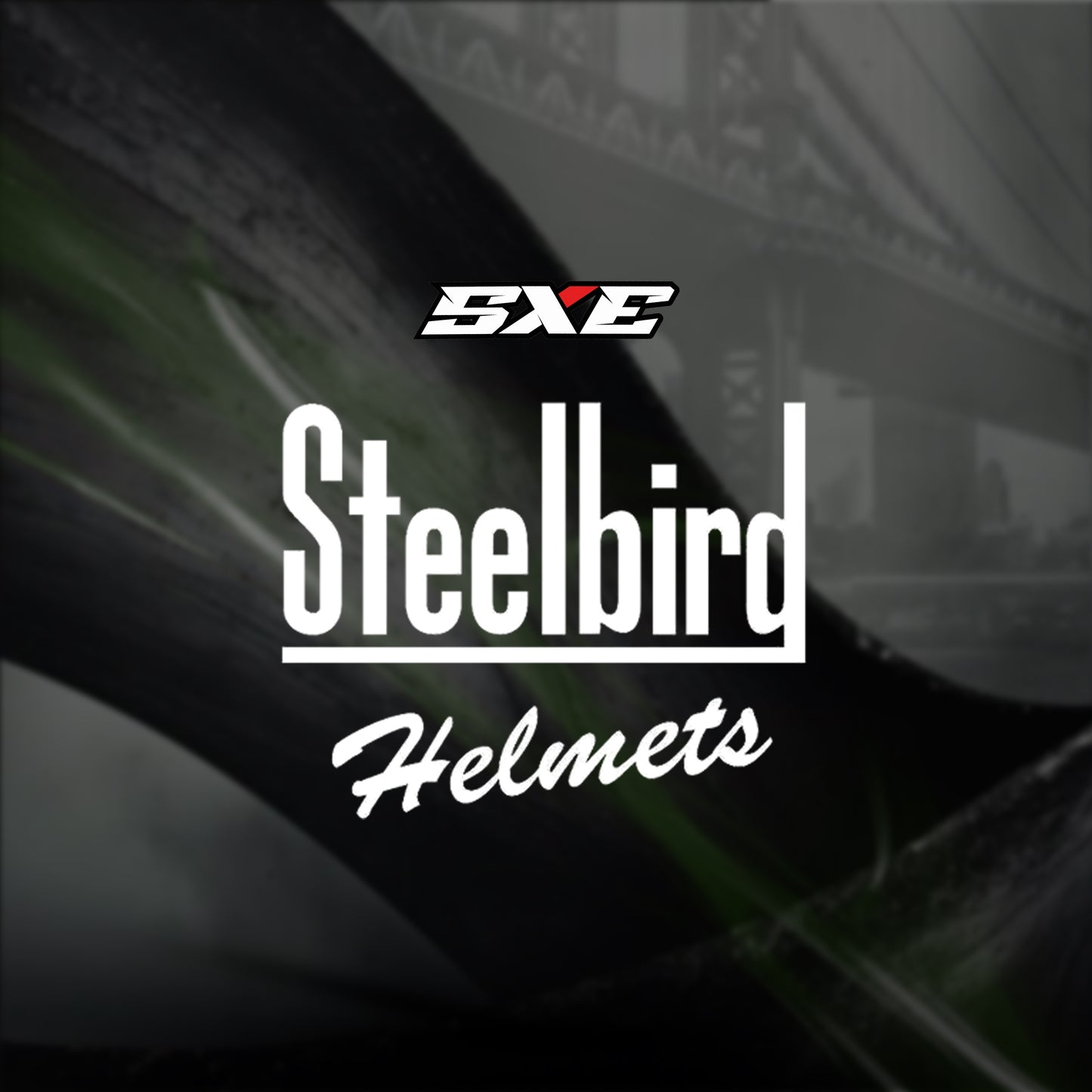 Steelbird SBH-61 SXE TPE Edition ISI and Dot Certified Full Face Helmet for Men with Inner Silver Sunshield . Clear With Chrome Visor.