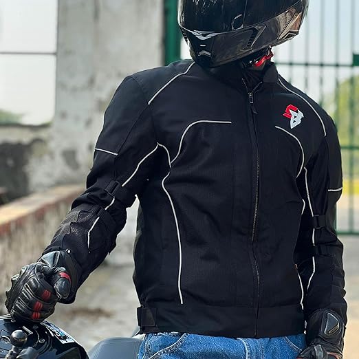 Steelbird Zojila Riding Jacket with Impact Protection and Abrasion Resistance.