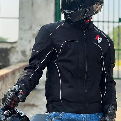 Steelbird Zojila Riding Jacket with Impact Protection and Abrasion Resistance.