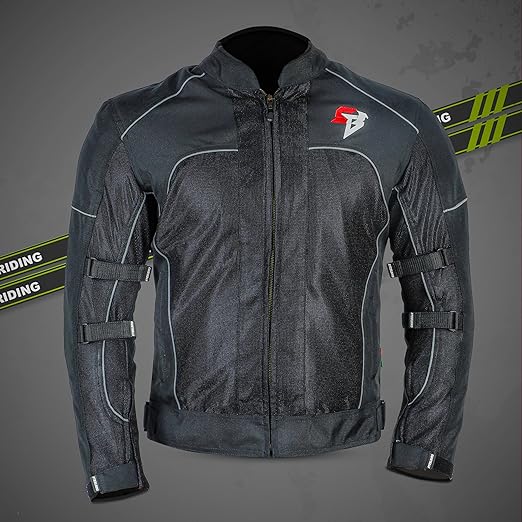 Steelbird Zojila Riding Jacket with Impact Protection and Abrasion Resistance.
