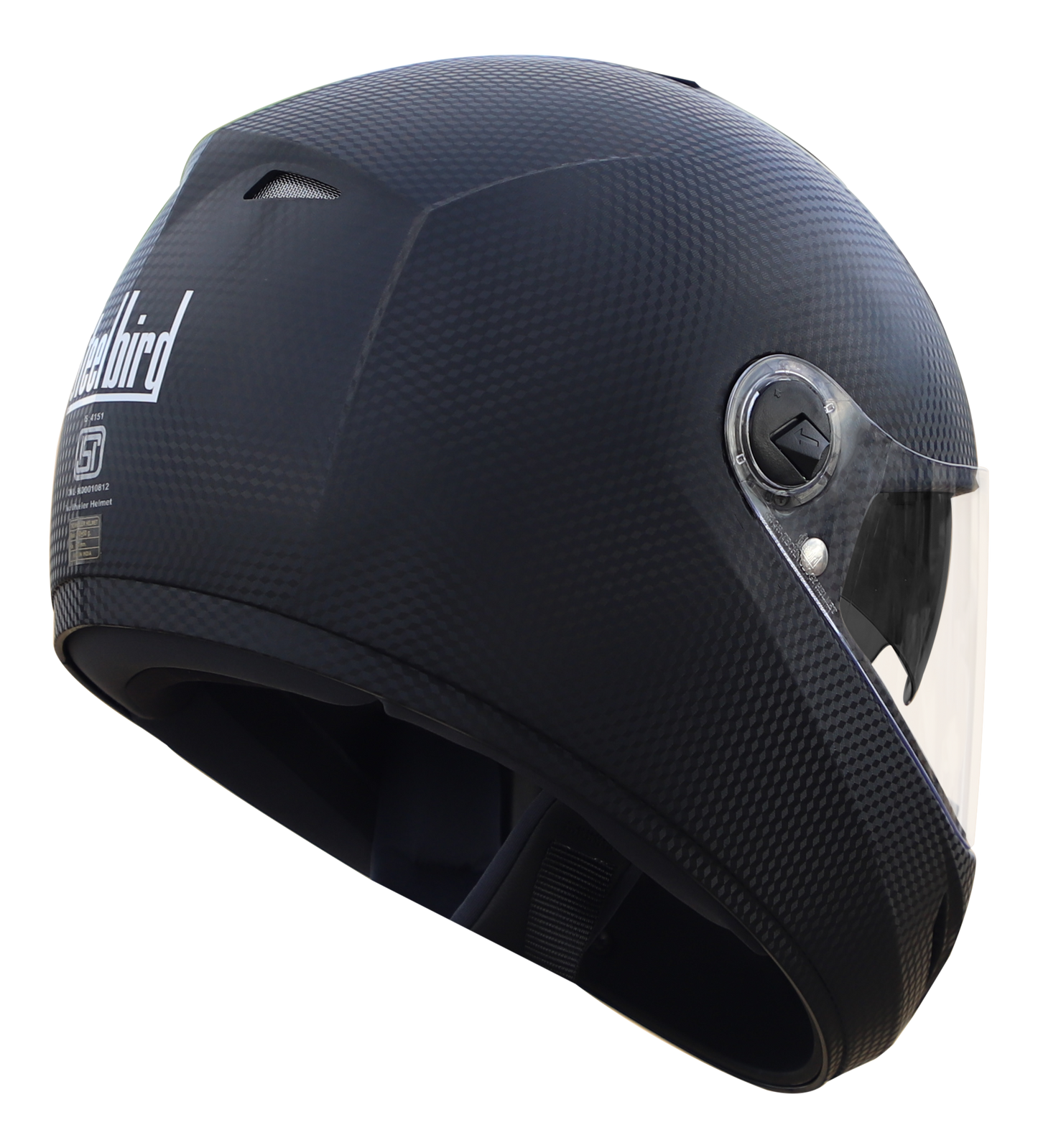 Steelbird Rox Cyborg ISI Certified Full Face Helmet for Men and Women with Inner Smoke Sun Shield and Outer Clear Visor