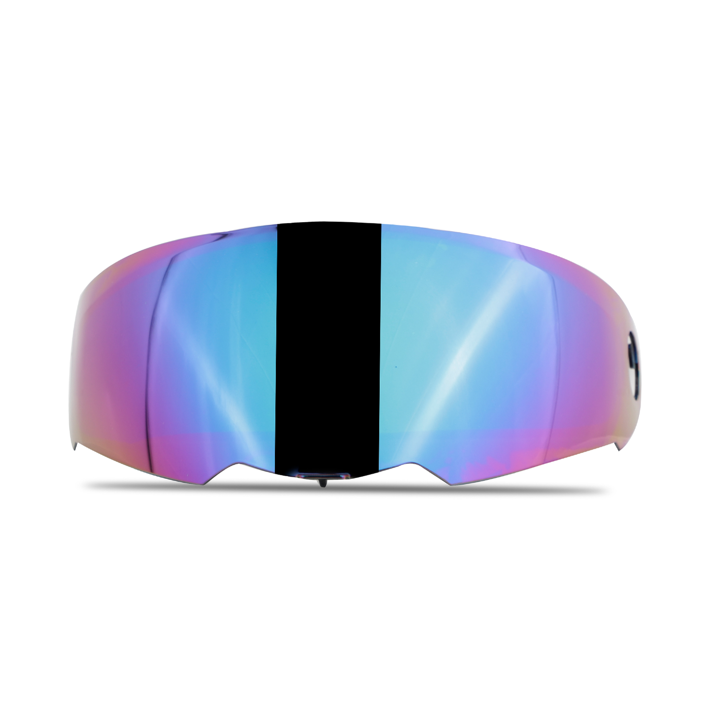 Steelbird SBA-1 Helmet Visor Compatible for All SBA-1 Model Helmets Chrome Rainbow Visor.
