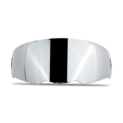 Steelbird SBA-1 Helmet Visor Compatible for All SBA-1 Model Helmets  (Chrome Silver Visor).