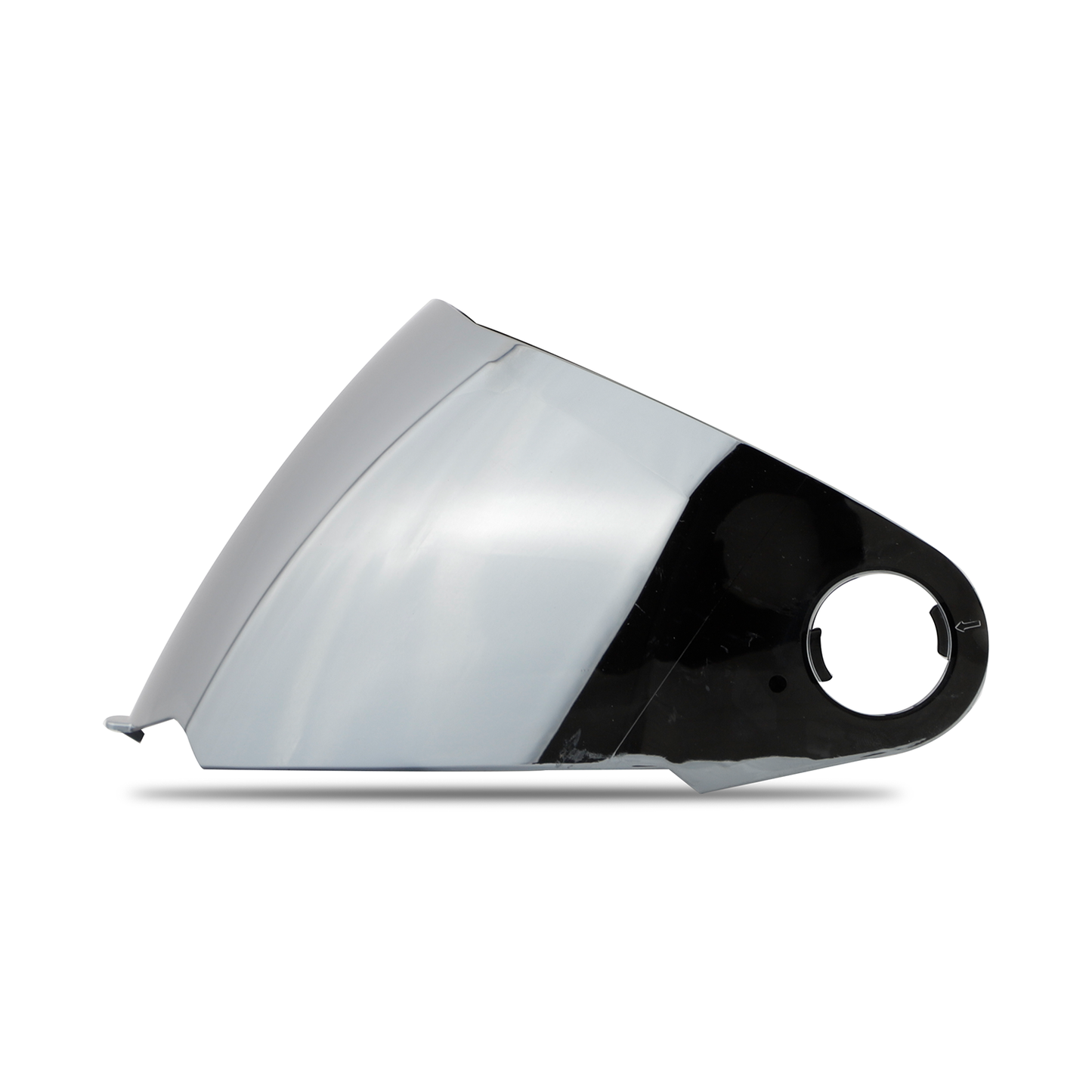 Steelbird SBA-1 Helmet Visor Compatible for All SBA-1 Model Helmets  (Chrome Silver Visor).