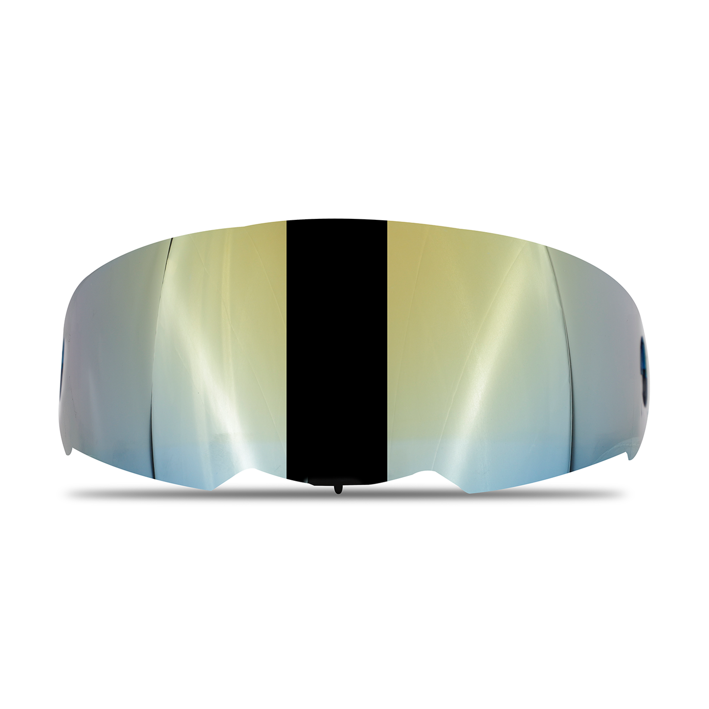 Steelbird SBA-1 Helmet Visor Compatible for All SBA-1 Model Helmets Chrome Gold Visor.