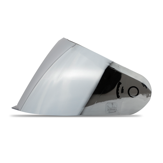 Steelbird SBA-21 Helmet Visor Compatible for All SBA-21 Model Helmets (Chrome Silver Visor)