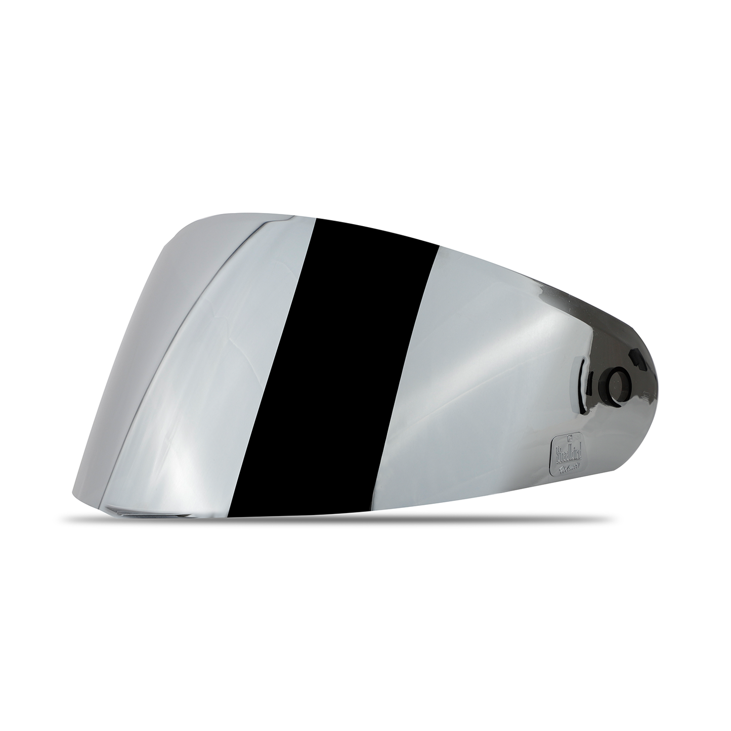 Steelbird SBA-21 Helmet Visor Compatible for All SBA-21 Model Helmets (Chrome Silver Visor)