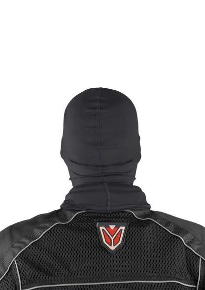 Steelbird Unisex-Adult Soft Lycra Balaclava Most Suitable for Motorcycling, Running, Sports, Head and Face Cover (Black), Free Size