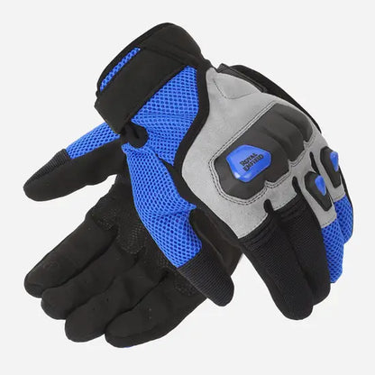 ROYAL ENFILED RAMBLER V3 GLOVES - BLUE