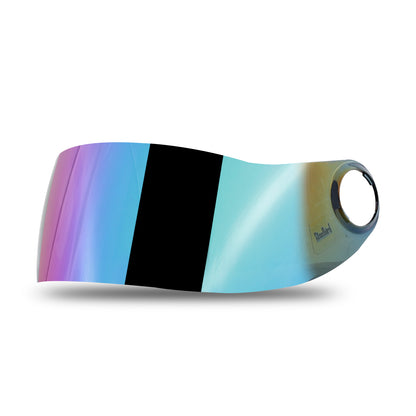 Steelbird SBH-17 Helmet Visor Compatible for All SBH-17 Model Helmets(Chrome Rainbow Visor)
